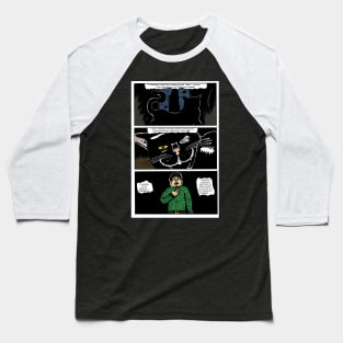 Horror Comix: The Black Cat Baseball T-Shirt